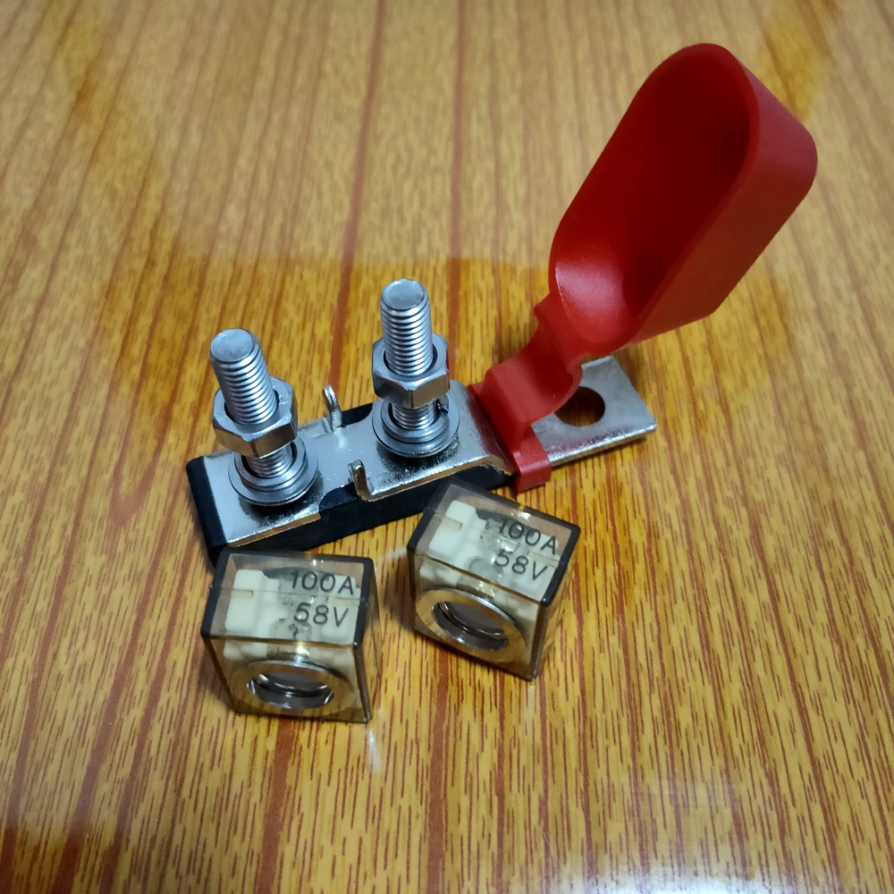 Batterieanschluss-Sicherungsblock MRBF mit 5/16 Zoll (M8) Bolzen, kompakte Montage, 50A 75A 100A 125A 150A 175A 200A 250A 300A 500A – Detail 1