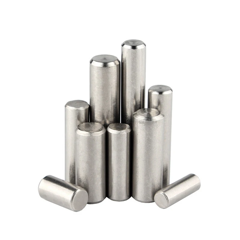 M1 M1.5 M2 M2.5 M3 M4 M5 M6 M8 M10 Cylindrical Pin Locating Dowel 304 Stainless Steel Fixed Shaft Solid Rod GB119 4~100mm