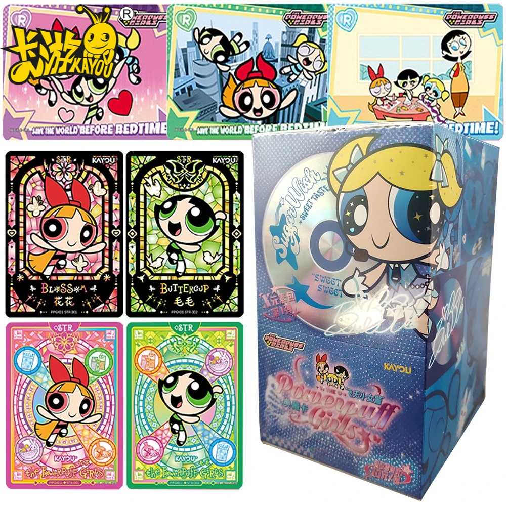 

KAYOU натуральная коллекция карт «Суперпаф для девочек», фэнтезийные приключения, комедийная анимация, поощряющие детские сюрпризы на день рождения