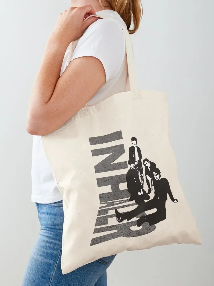 Inhaler Band Dublin 2 Tote Bag Handbags tote bags aesthetic Large bags for women Shopping bags Tote Bag