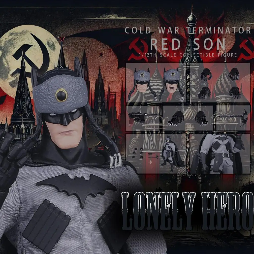 

Подлинная фигурка Joy Man Toys Lonely Hero, терминатор холодной войны, красный сын, масштаб 1/12, коллекционные игрушки Jmtoys Jm001, подарки на Хэллоуин