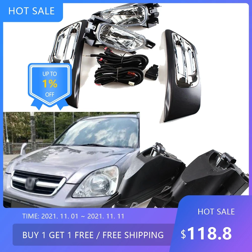 

auto bumper headlight for CRV fog light 2002~2004y auto accessories halogen bulb auto CRV headlamp