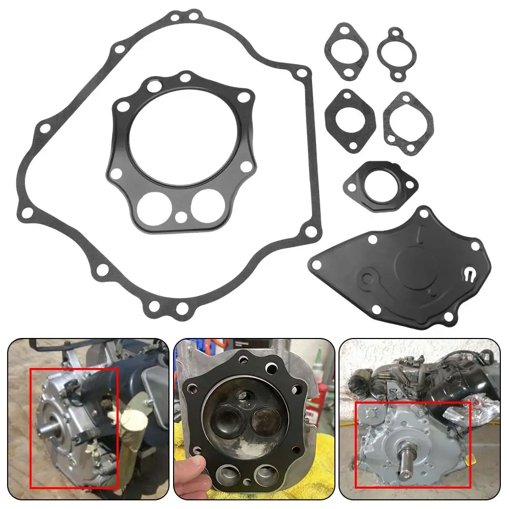 

1 Set Black Engine Gasket Kit Fit For Club Car DS & Precedent Gas Golf Cart FE350 2005-2015 Models Hot Sell