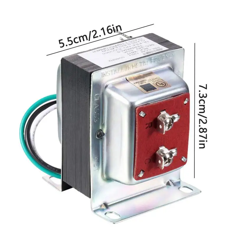 Transformador de timbre de vídeo con cable, fuente de alimentación de 16V y 30va, transformador versátil para timbres y electrodomésticos