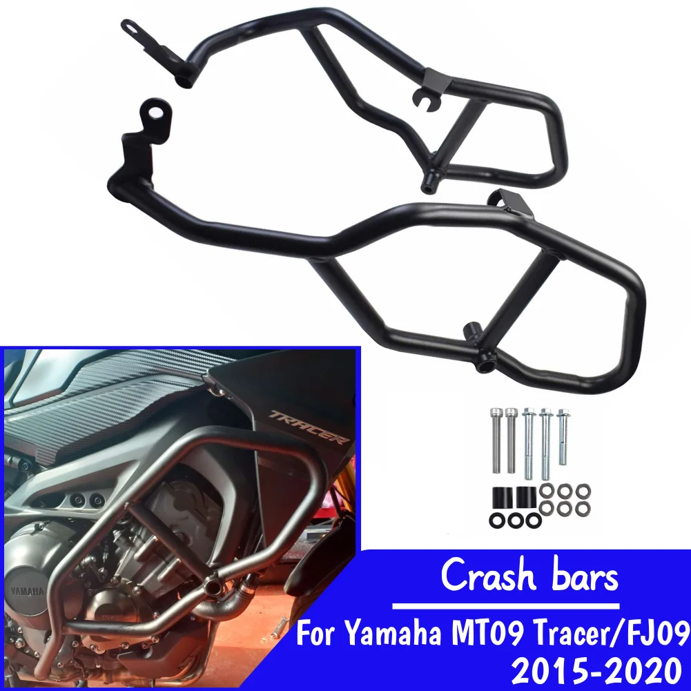 

MT09 Tracer Crash Bars Bumper For Yamaha Tracer 900 GT 2018-2020 Motorcycle Highway Engine Guard Fairing Protector Accessories