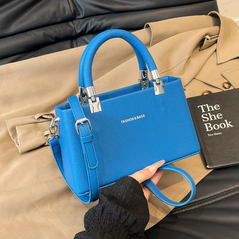 

Women's Handbag Small Square Bags Designer Luxury Shoulder Bags Female Tote Bag High Quality Pu Leather Crossbody Bag Sac A Main