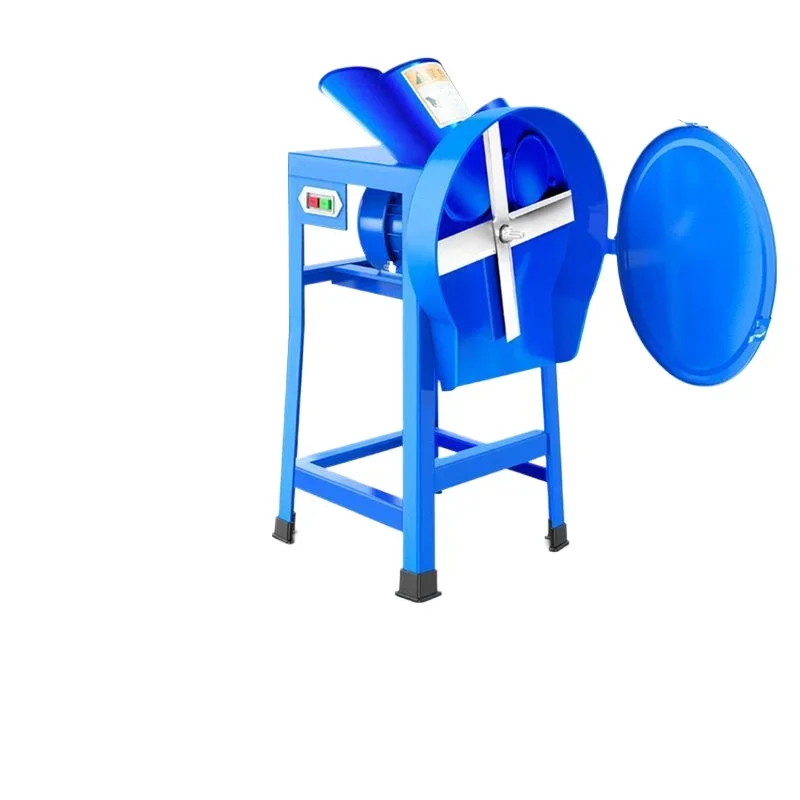 

Electric eight-knife grass cutter Agricultural grinder Household hogweed machine Breeding guillotine grinder Small feed machine