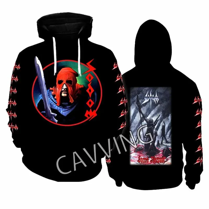 New Fashion Printed SODOM Band Metal Rock Aesthetic Hoodies Sweatshirt Gothic Top Harajuku Cotton Unisex Clothing AE1