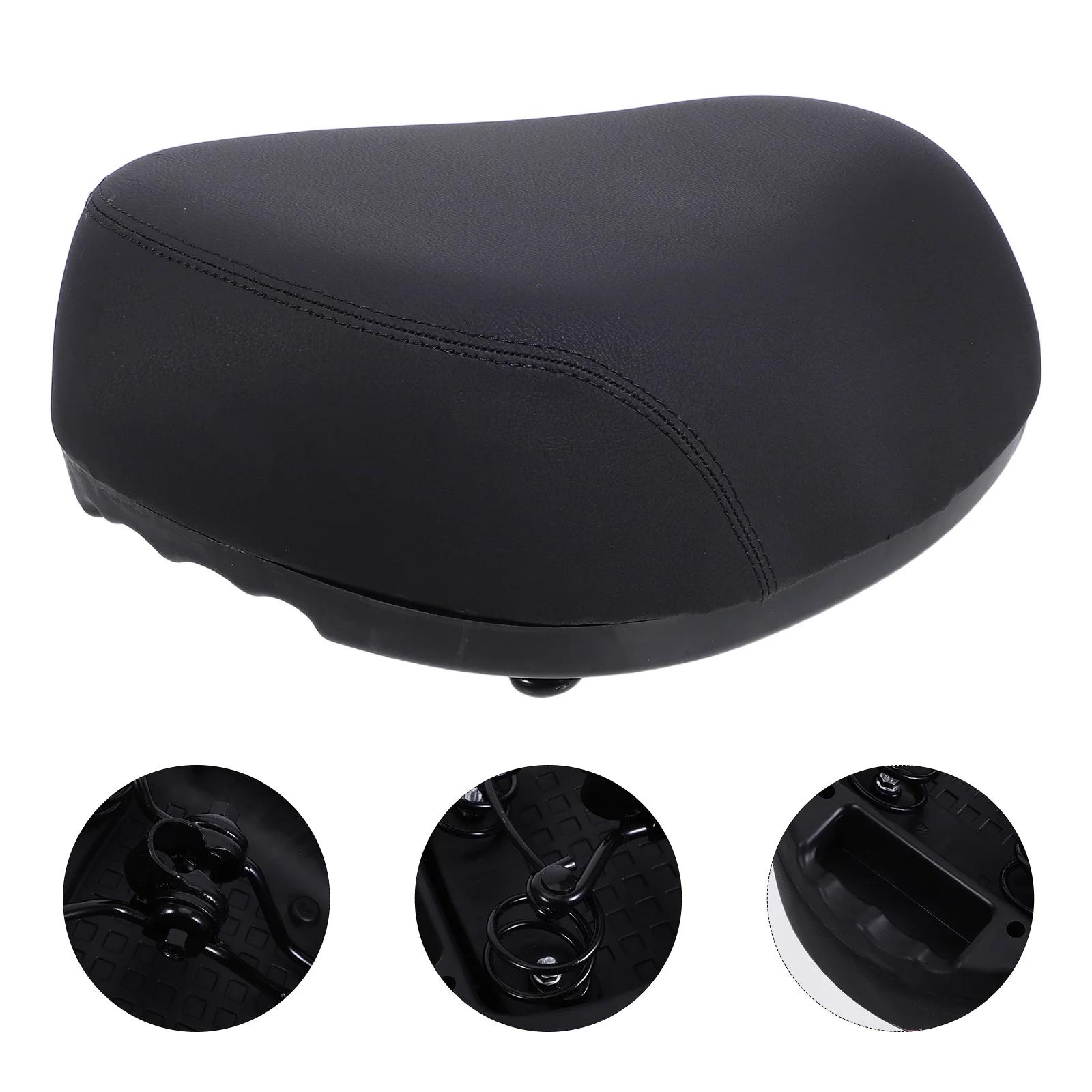 

Electric Bike Saddle for Comfort Big Bum Cushion Wide Soft Bicycle Seat Pad Road Cycling Saddle Scooter Riding Vehicle Cushion