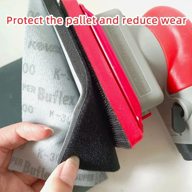 75×120mm Rechthoekig Schuurpapier Machinekussen Kussen Pneumatische Droge Slijper Lade Bescherming Gedempte Accessoires