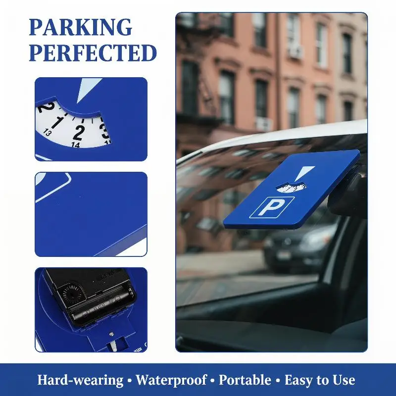 Simplify Car Parking Timing with Adjustable Time Indicator Parking Disc
