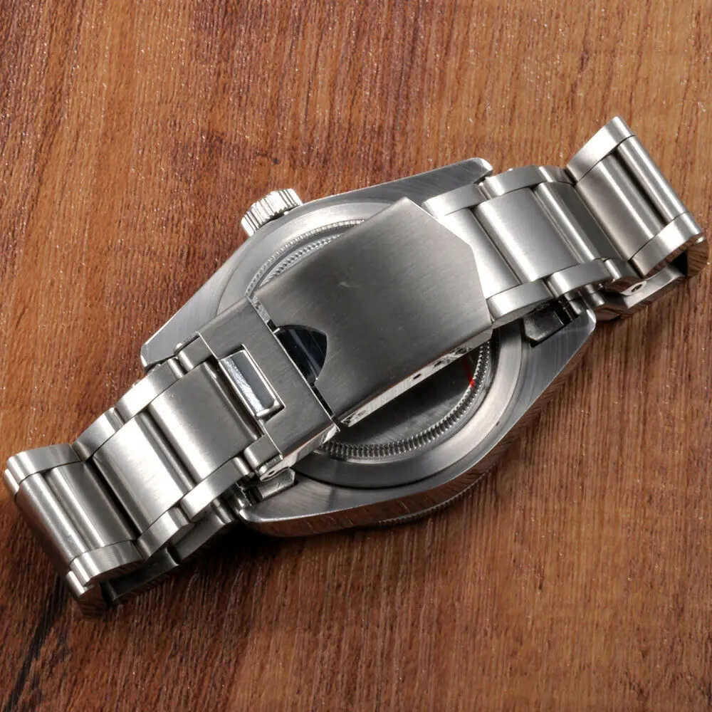 41MM Sterile Dial Miyota8215 Automatic NH35 Movement Luxury Brand Clock Casual Business Waterproof Mechanical WristWatches