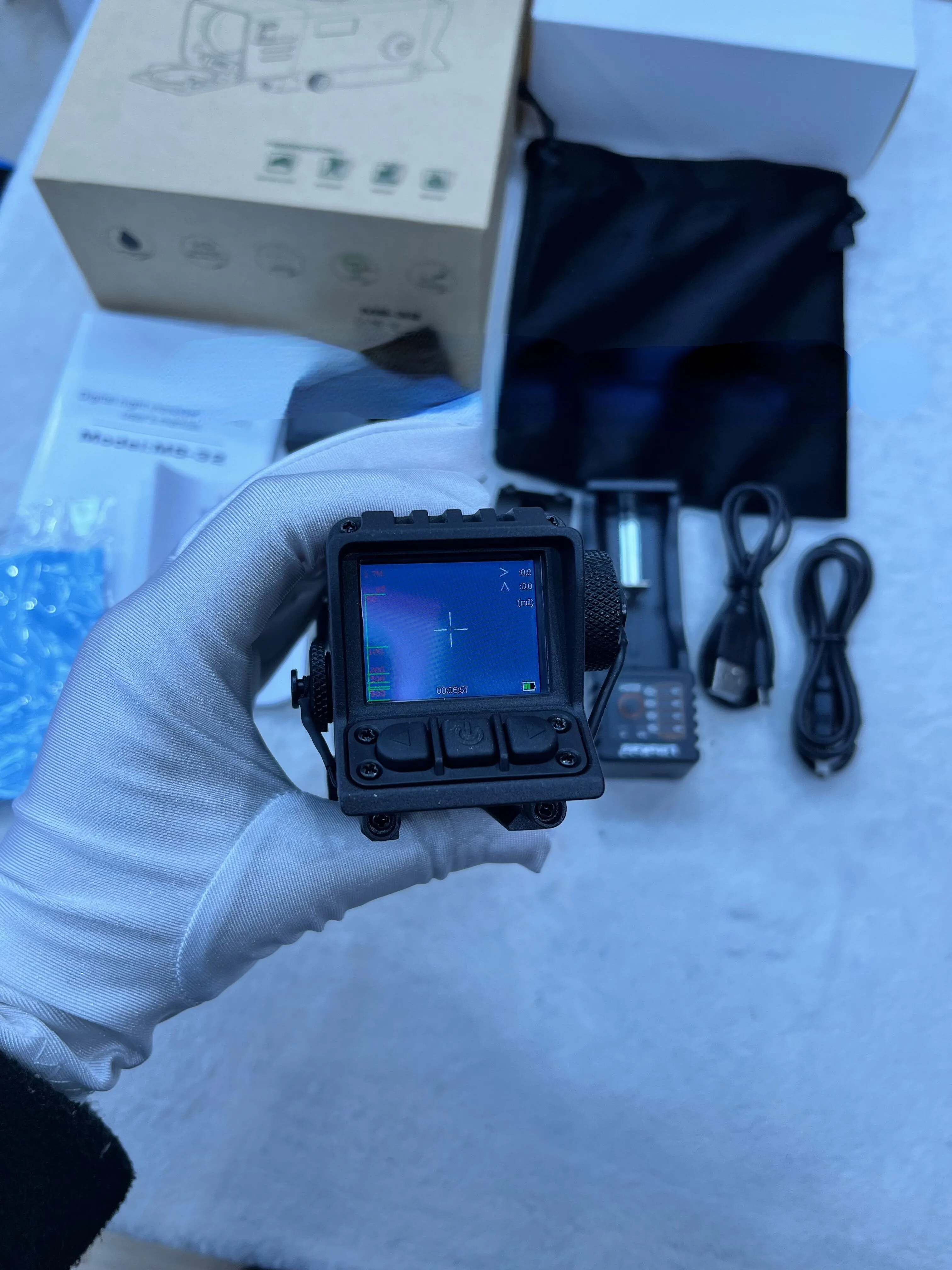 Portée de chasse à Vision nocturne numérique 3,5X personnalisable OEM et ODM pour la chasse de jour et de nuit