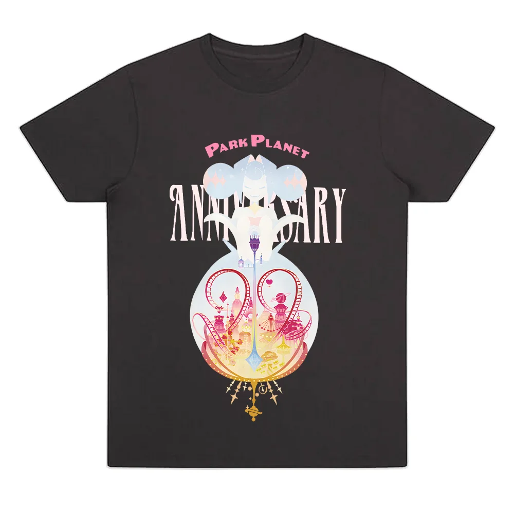 بارك كوكب الذكرى تي شيرت فرسان غينيفير المثيرة النفسي الجرافيك تي شيرت الرجال النساء الراحة ملابس قطنية