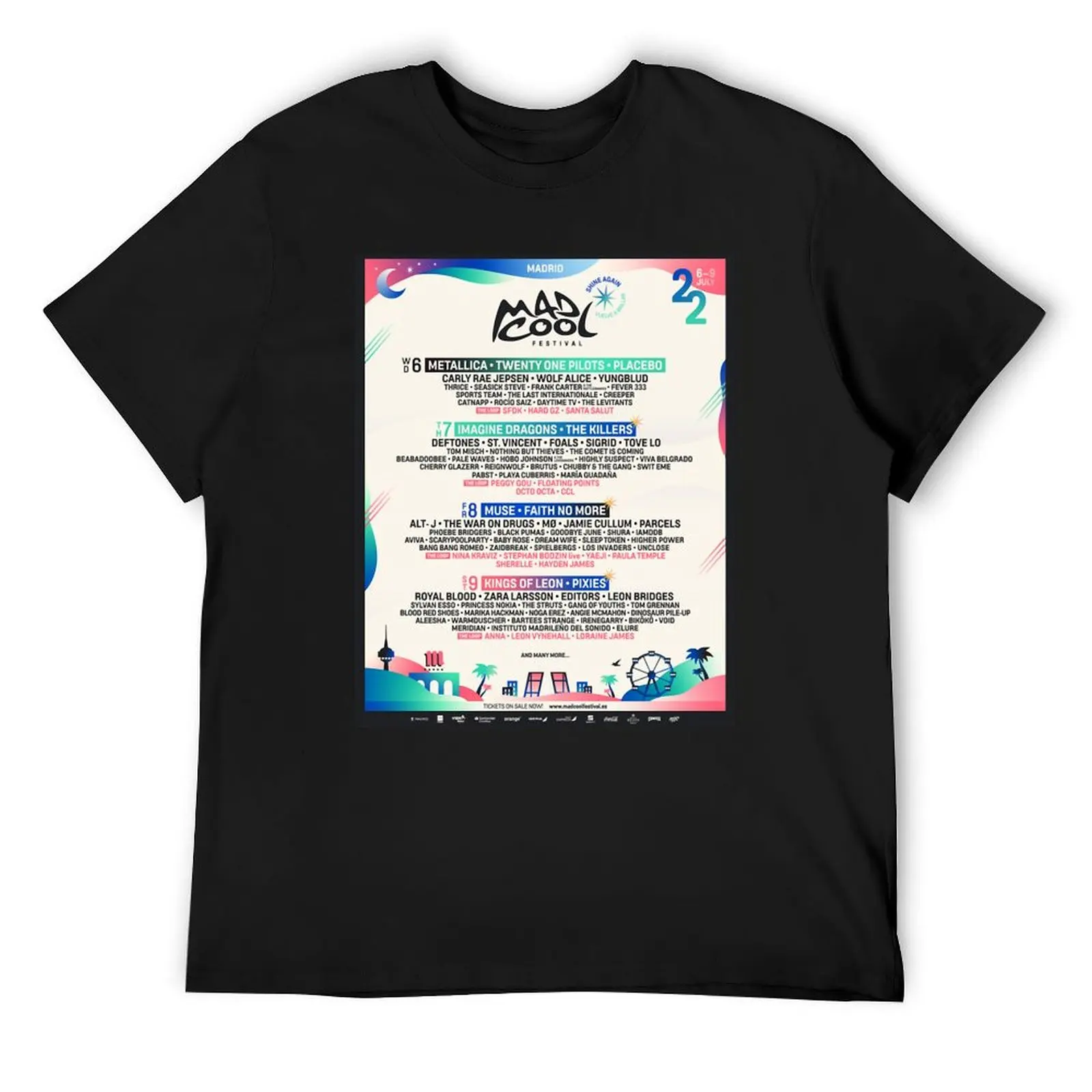 

ml mad cool las vegas cute cool vibrant hippy bonnaroo festival odesza radiate positivity T-Shirt