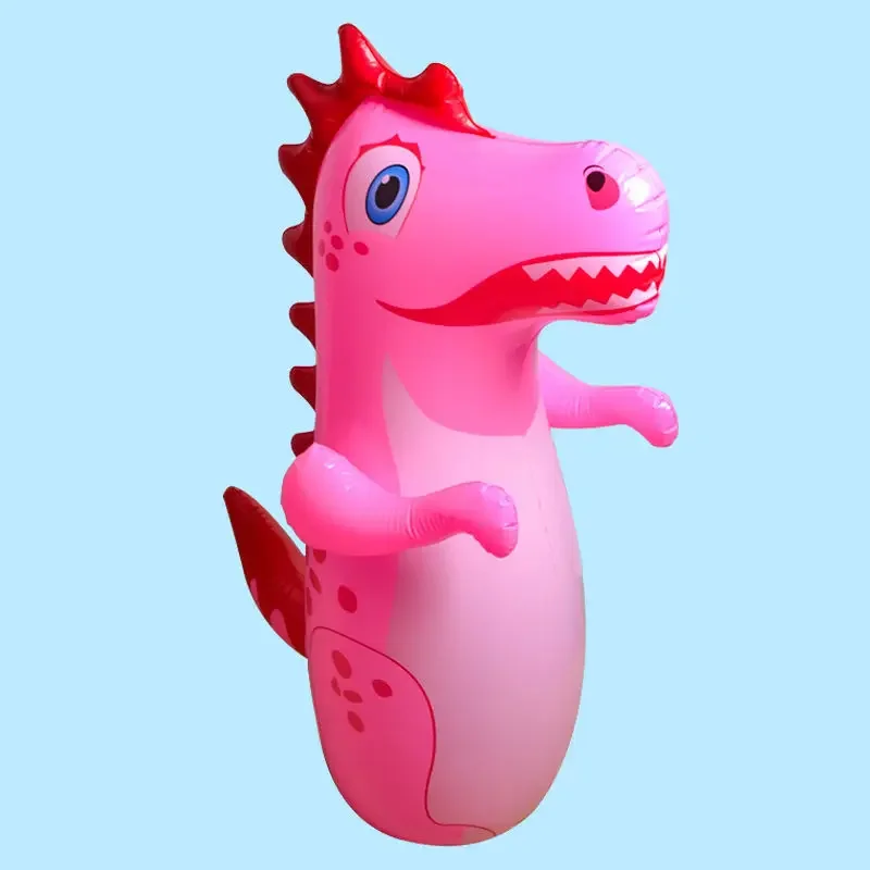 Tumbler Boxing Inflatable Punching Bag Boys Games Sport Toys Inflatable Dinosaur Tumbler Toy