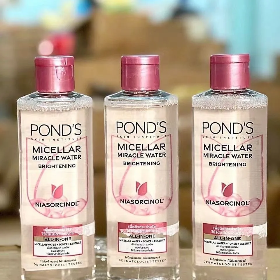 Ponds Rose Makeup Remover 100ml, Gentle Clean Refreshing Non-tight Face Cleansing Water