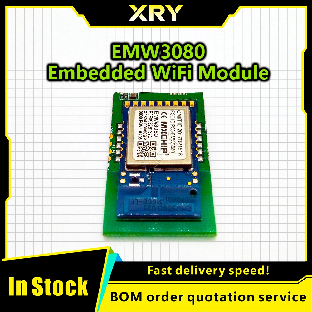 XRY 1pcs/lot EMW3080BP EMW3080BE EMW3080 replaces better ESP8266 smart Internet of Things iot serial WIFI encryption module