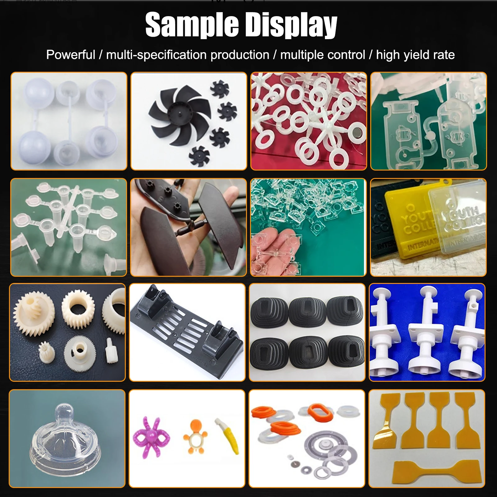 3T Injection Molding Machine Horizontal Molding Machine 30G Desktop For Polymer Plastic PC ABS Products Mini 100 Horizontal