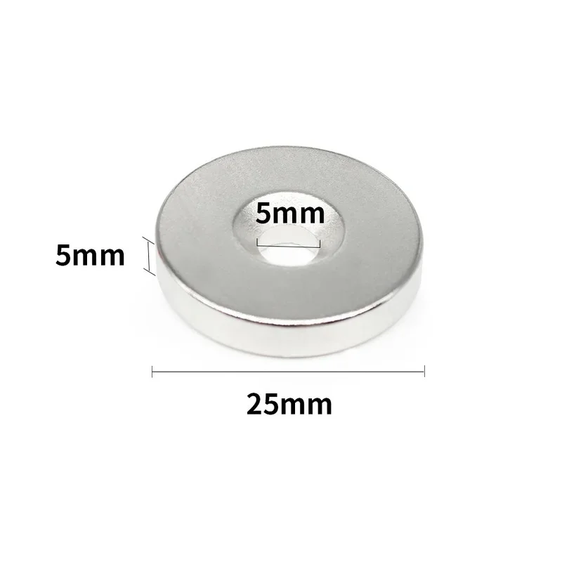25x5-5mm Circular Magnets 25x5-5mm for Home Refrigerators, Offices DIY 25x5-5mm