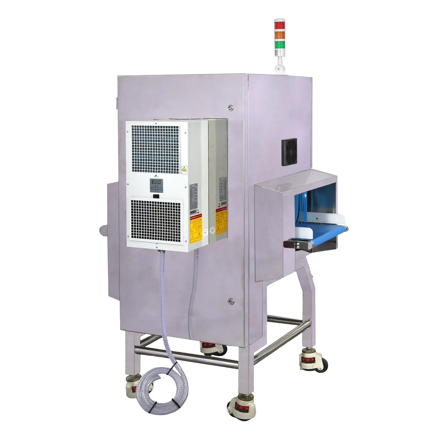 آلة فحص الطعام بالأشعة السينية عالية الجودة وعالية الحساسية للكشف عن المعادن لصناعة أطعمة الوجبات الخفيفة