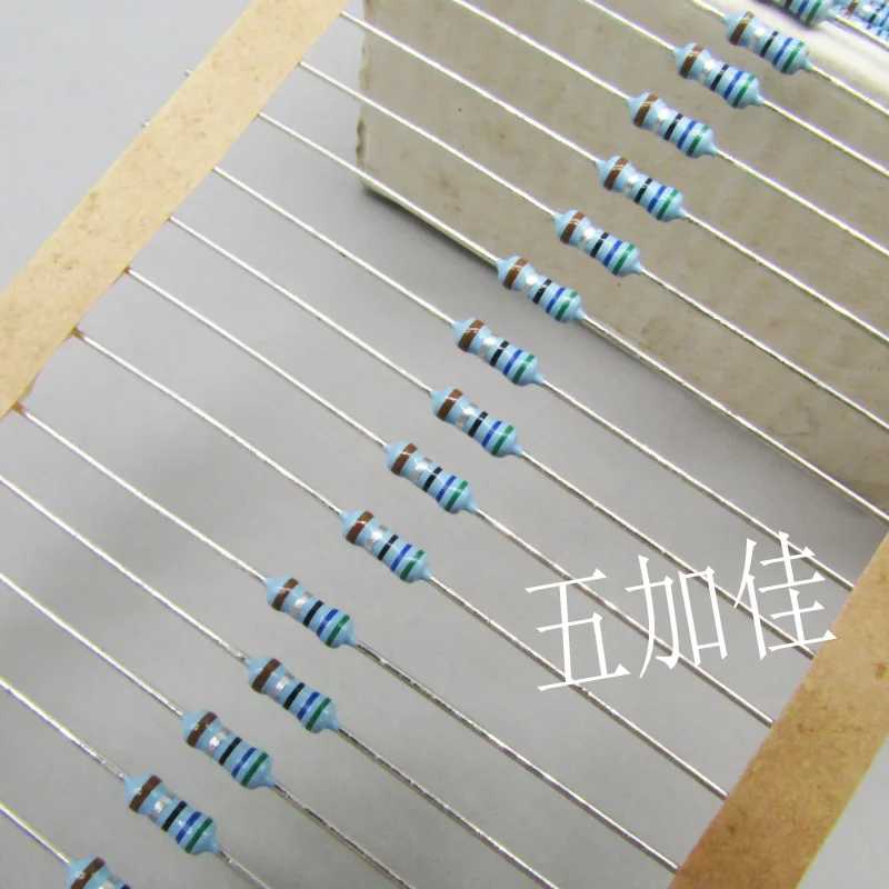 10-100pcs imported from the United States MBB0207 5R6 5.6R 1% 0.6W 1/4W precision metal film resistor