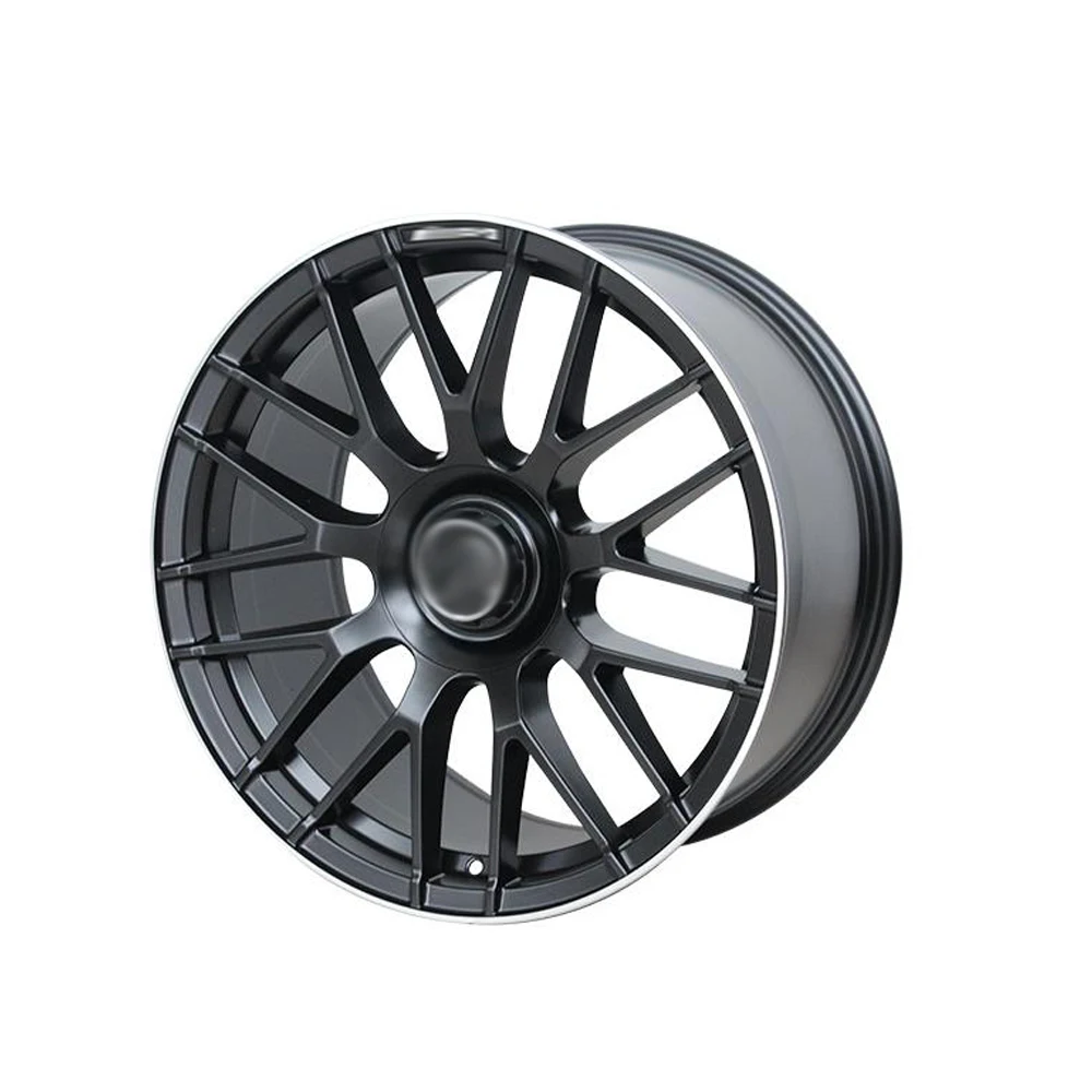 TIIKERI Auto-Leichtmetallfelgen, geschmiedete Felgen, für Auto, Großhandel, 18, 19, 20, 21, 22, 24 Zoll, kundenspezifischer Legierungsverkauf, schwarzer silberner Rand