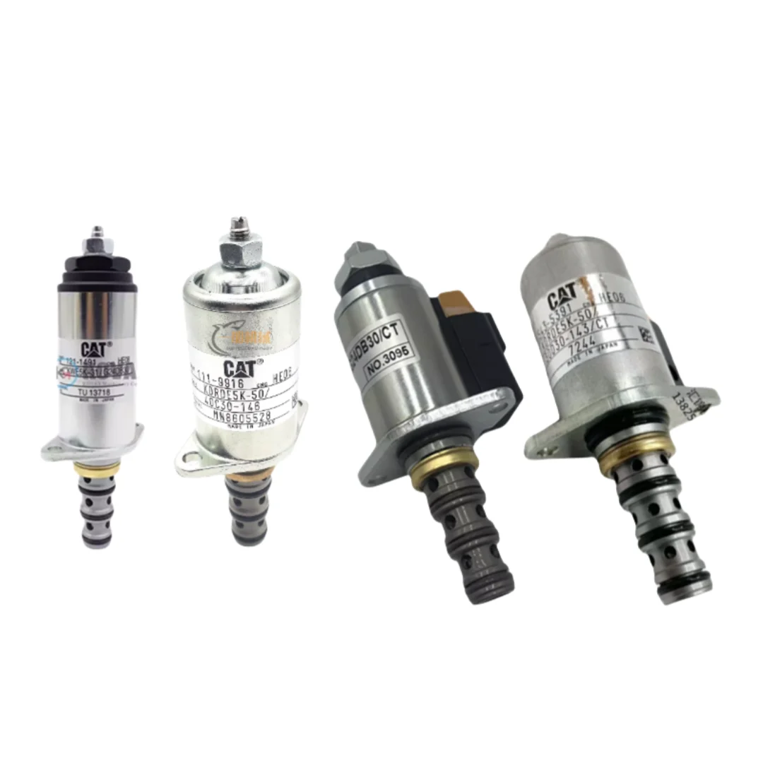 

Caterpillar 121-1490 111-9916 457-9878 543-5391 553-5204 560-2464 New Hydraulic Pump Proportional Solenoid Valve