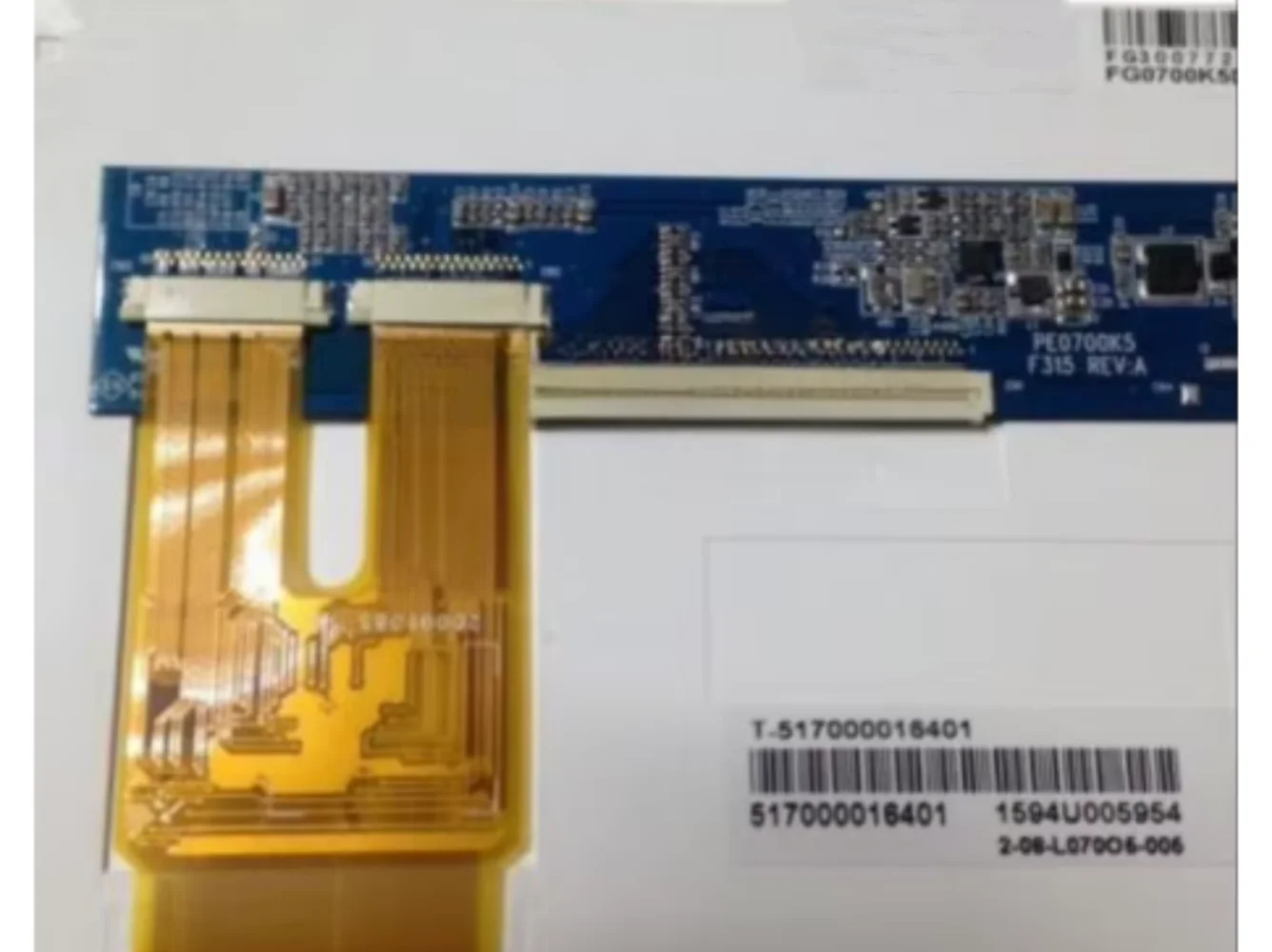 

FG0700K5DSSWBG01 7-дюймовая панель ЖК-дисплея PE0700K5 F315 T- 517000016401