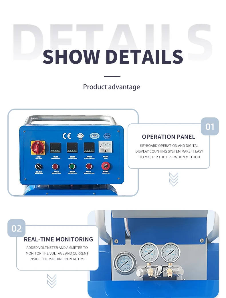 Poliuretane Foam Machine Chemical Polyurethane Spray Insulation Machine Polyurea Spraying Machine Hydraulic