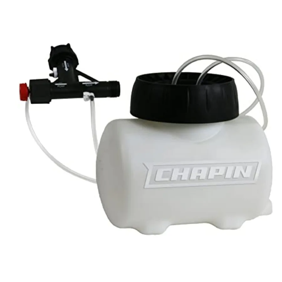Chapin 470 HydroFeed in-Line Fertilizing Injection System for Sprinklers and Direct Hose Use -Pack Translucent White