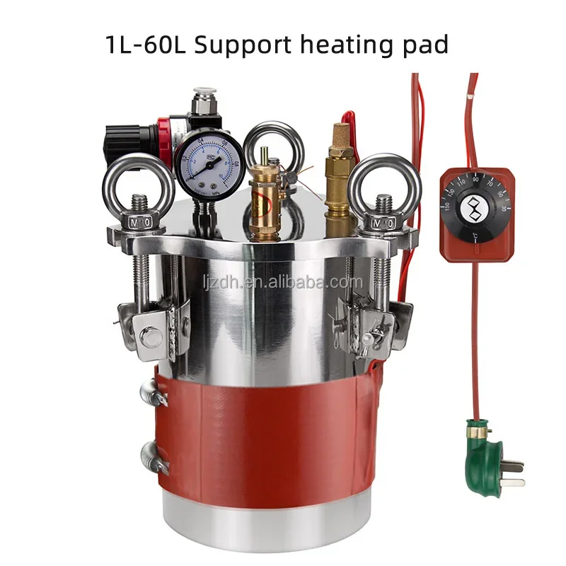 2L/3L/5L/8L/10L/20L/30L/40L/50L/60L Stainless steel pressure tank SUS304 heating pad for the tanks