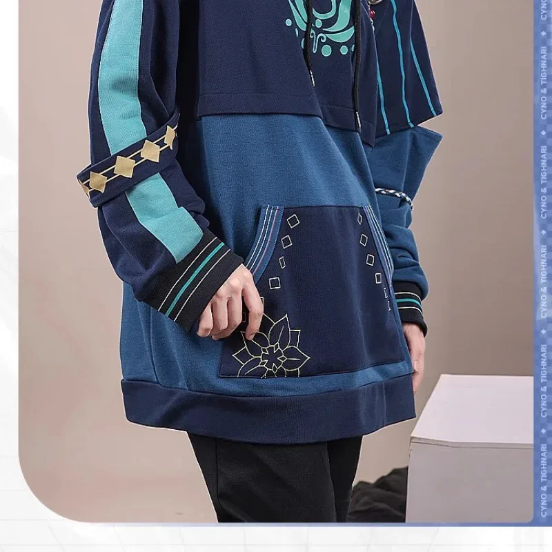 Three points original god costume Tinari wei clothes clothes anime surrounding personality vibe wind to wear a coat hoodie