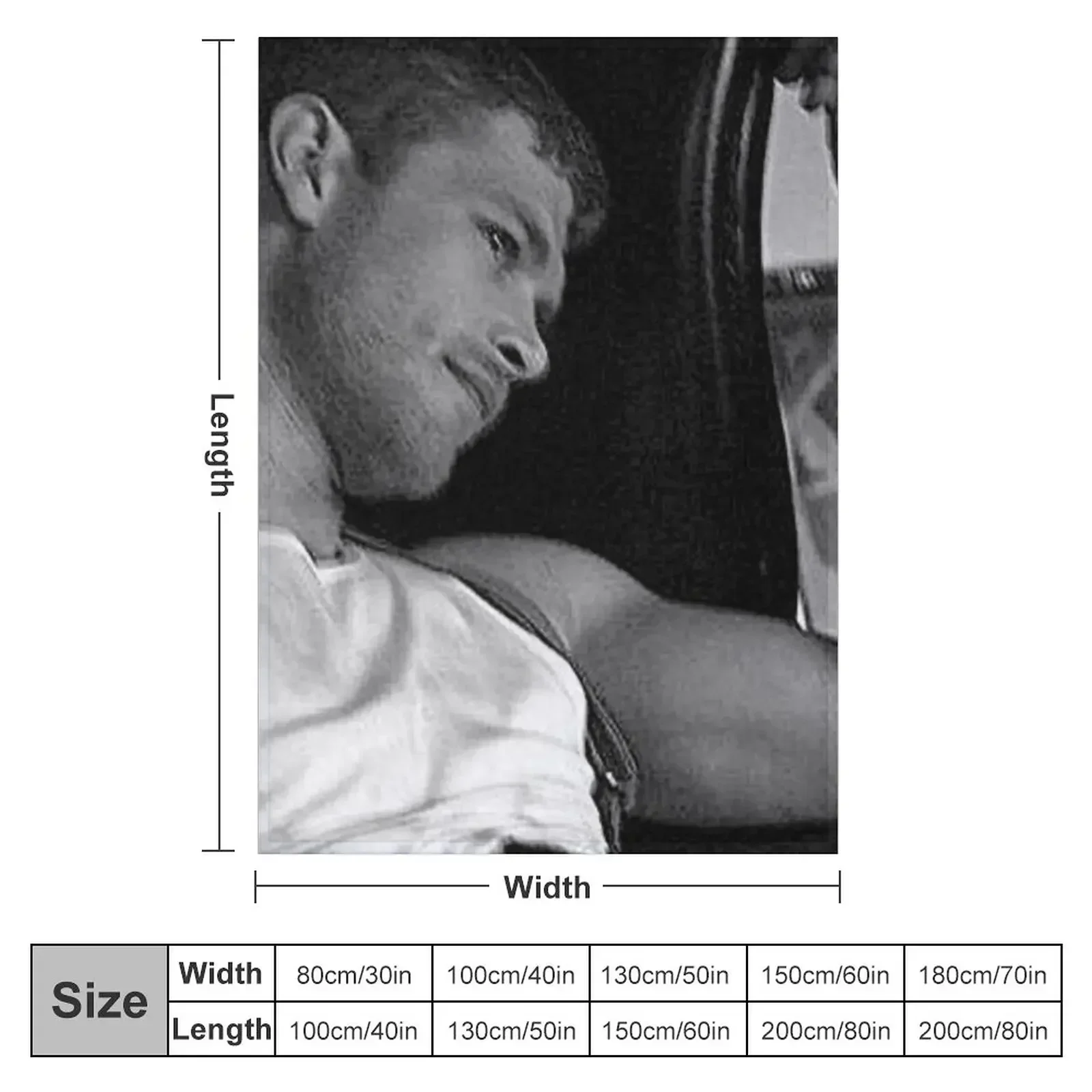 Klaus Mikaelson Throw Blanket christmas gifts Loose Custom Bed covers Blankets