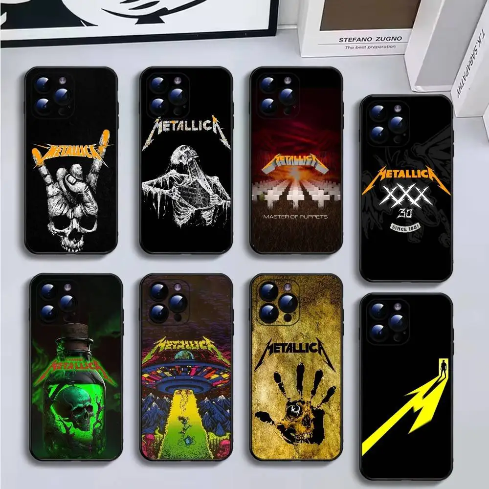

Чехол для телефона Metallica Wallpaper1 для iPhone 17,16,15,14,13,12,11 Plus, Pro Max, мягкий черный чехол