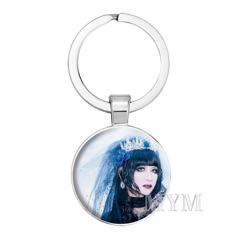 Rock Band Malice Mizer Visual Kei Keychain Mana Sama Gothic