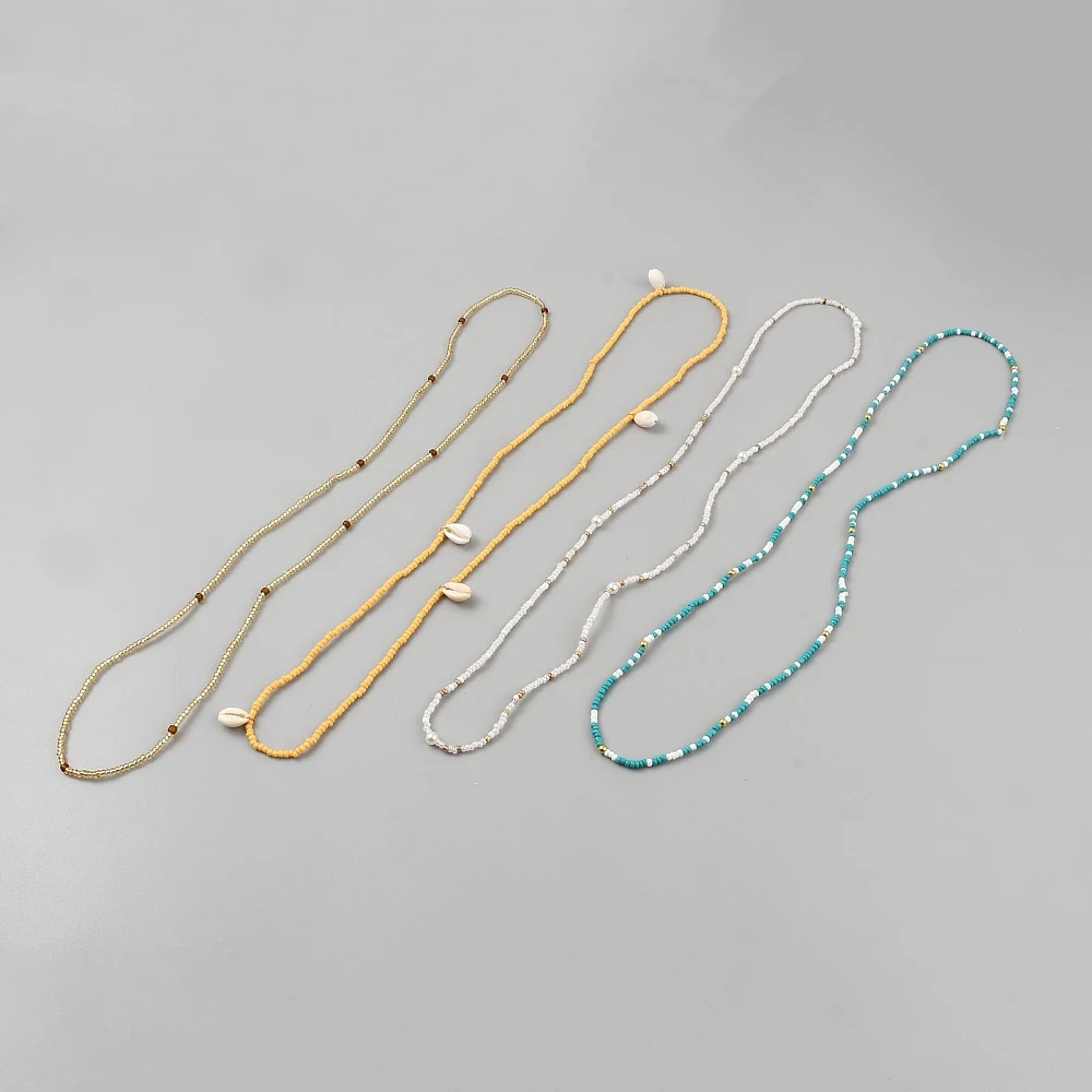 

Plastic Waist Belts Seed Bead Chain Gold 820mm