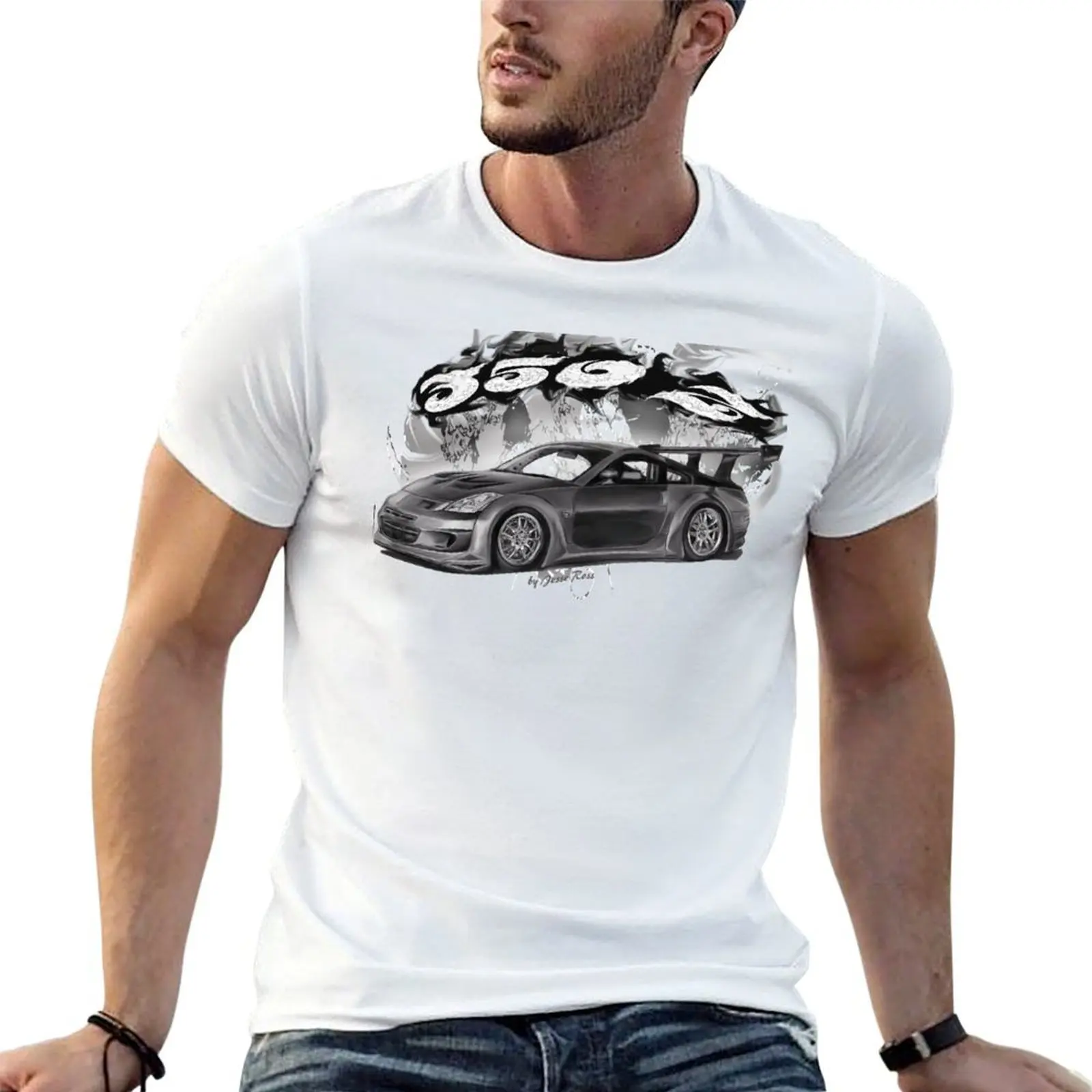 

350 z T-Shirt anime t shirts oversize t shirts with prints T-Shirt