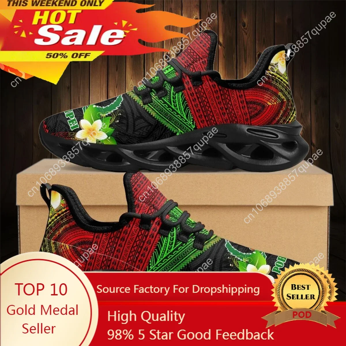 Polynesian Pohnpei Plumeria Design Flats Sneakers Shoes Men Women Sports Shoes Fashion High Quality DIY Sneaker Custom Made Shoe