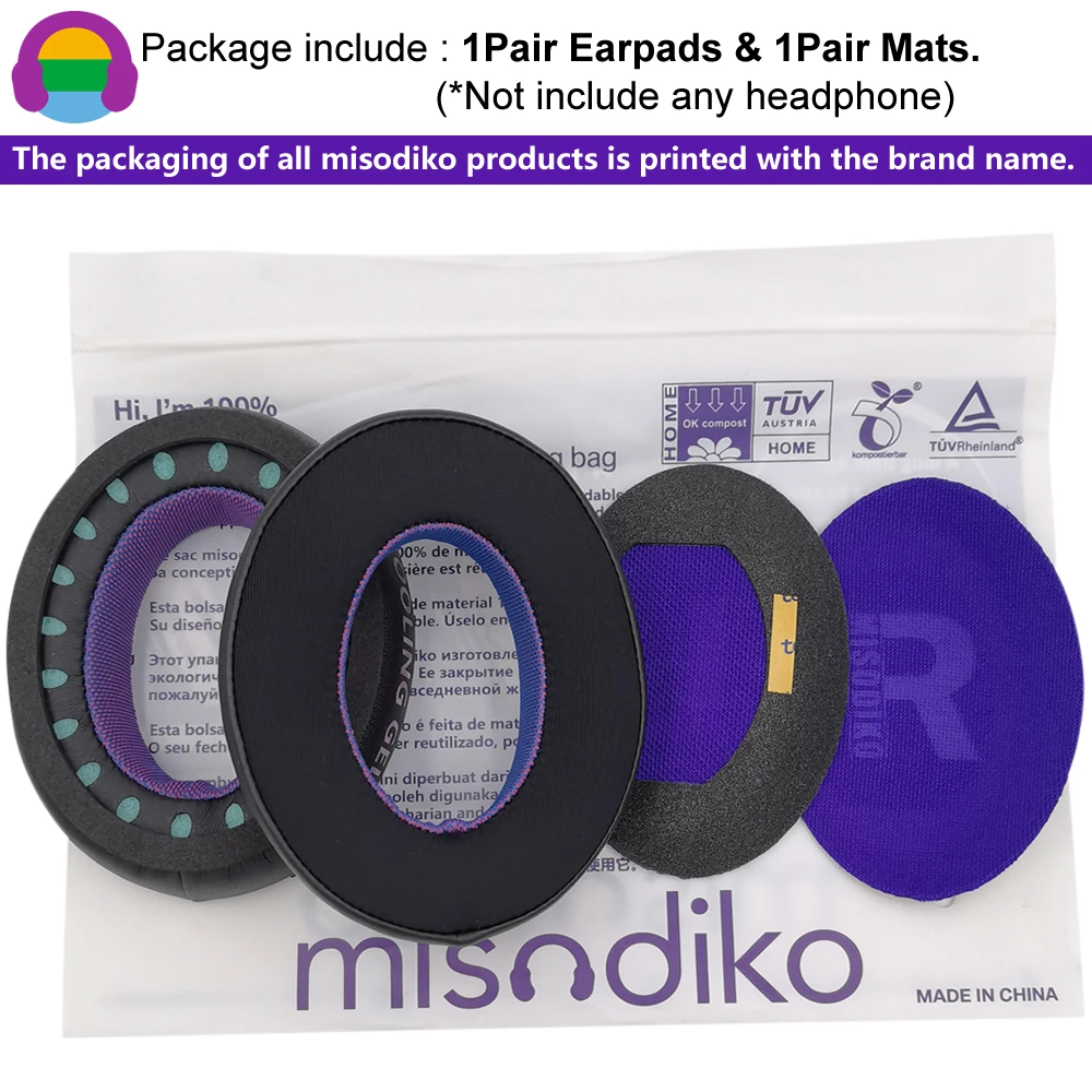 misodiko Upgraded Ear Pads Cushions Replacement for Bose QC45, QC35ii, QC35, QC25, QC2, QC15, AE2 Headphones