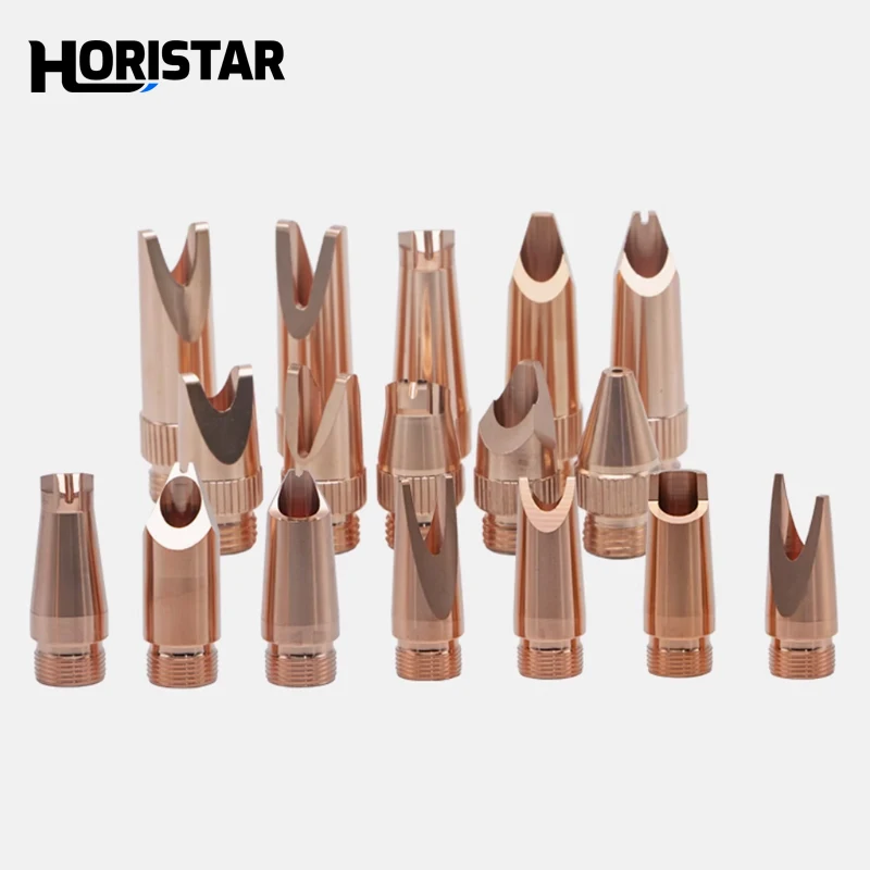 50 pieces! Laser Welding Machine Accessories Protection Lens Laser Welding Nozzle Copper Nozzle Welding Nozzle Cutting