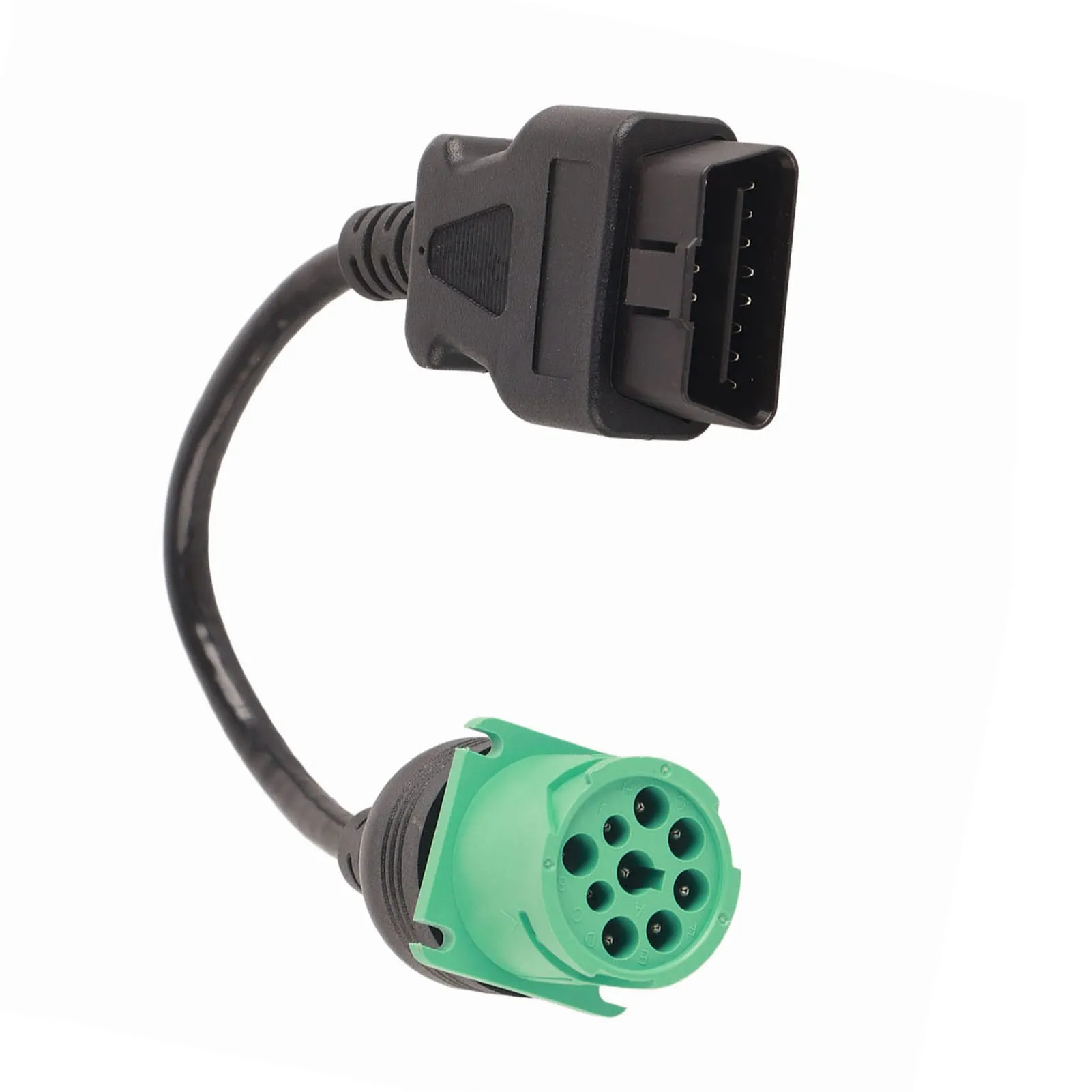 トラック診断ケーブル 9ピン オスヘッド - 16ピン OBD2 トラック診断スキャナーケーブルアダプター Cumminsディーゼルエンジン用