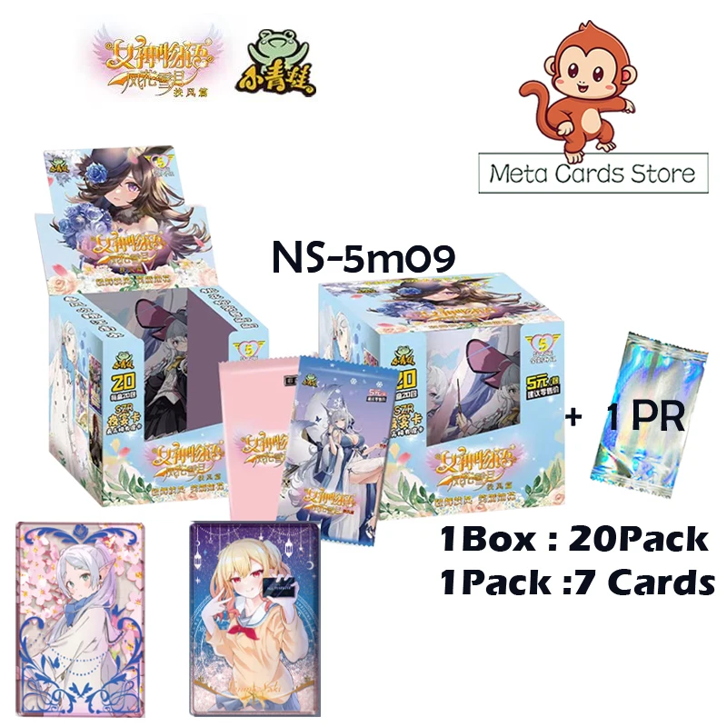 Newsest Goddess Story Cards NS-5M09 Collection Hobby Cards PR SSR SP Rare Cards Booster Box Kids Toy Gifts