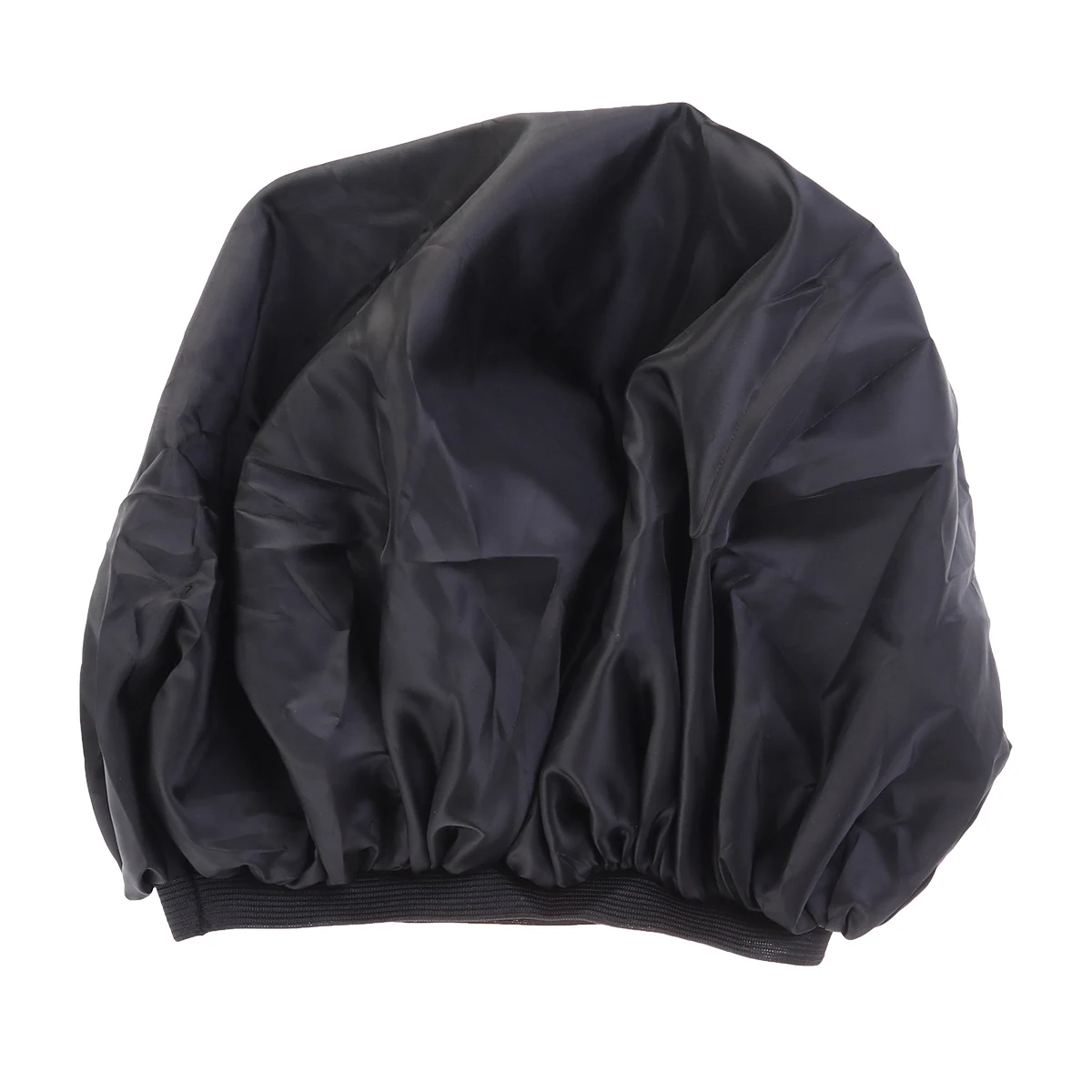 

Double Layer Sleep Cap Women Large Adjustable Bonnet Night Hat Keeps Hair Neat Durable Long Lasting XL Size Black