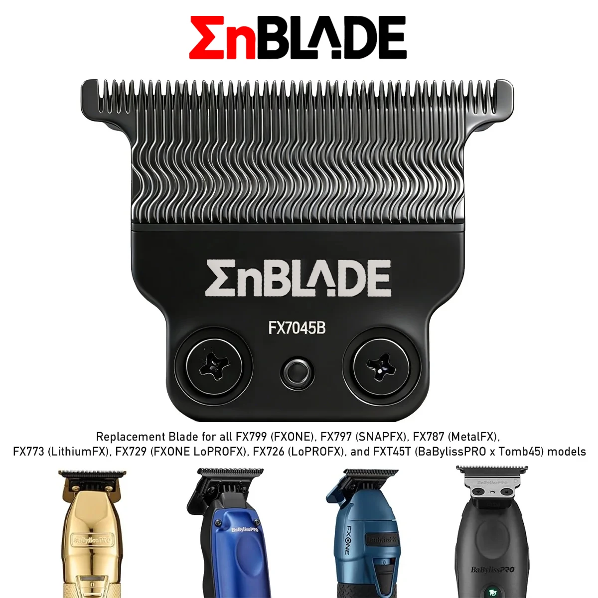 Cuchilla de repuesto original profesional para recortadora Aurora, accesorios para BabyTrimmer FX787 FF1T FX797 FX773N FX7045B