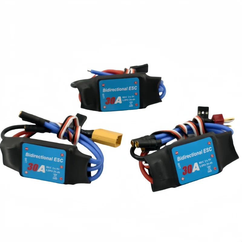 Bidirektionaler 30A/40A/50A bidirektionaler bürstenloser Regler für ferngesteuerten pneumatischen Unterwasserpropeller für Autos – Detail 18