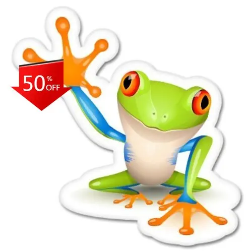 

Frog High Five Funny Truck Walls Window Camper Van Decoration Unique Retro Cute Vintage