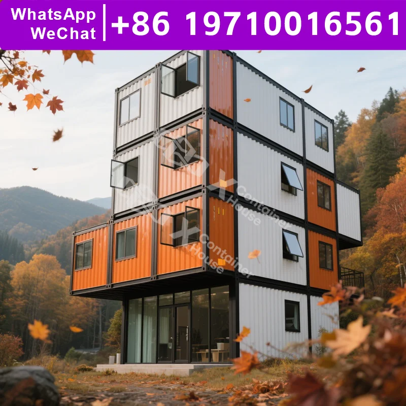

Prefab Houses Field Office 40 Container Home High End Finishes Container House Double Container Home Flat Pack Home House Prices