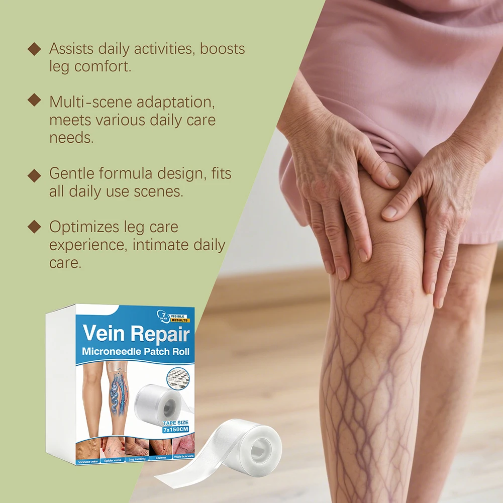 Chronic Leg Fatigue Relief Patch Boosts Circulation Overnight Soothing Therapy