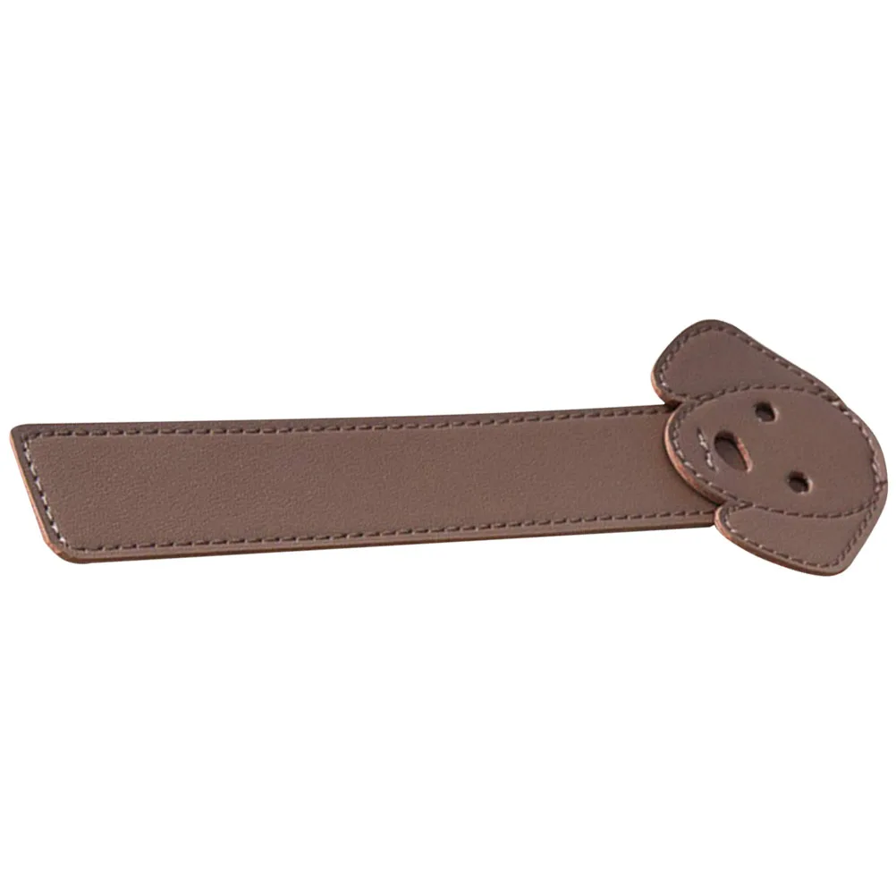 

Bookmark Dog Shaped for Women Men Kids Reading Accessories PU Book Markers Gifts Puppy Theme Long Rectangle Non Damaging